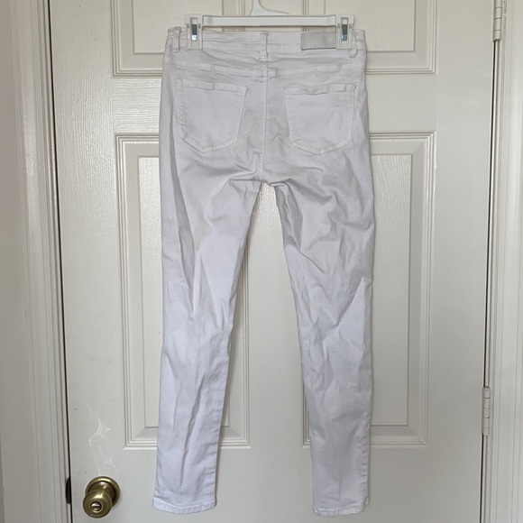 White Denim Capris - Picture 4 of 6